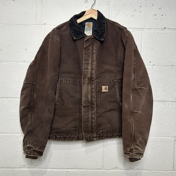 Y2K Carhartt Quilted Artic Jacket “Dark Brown” J22 DKB